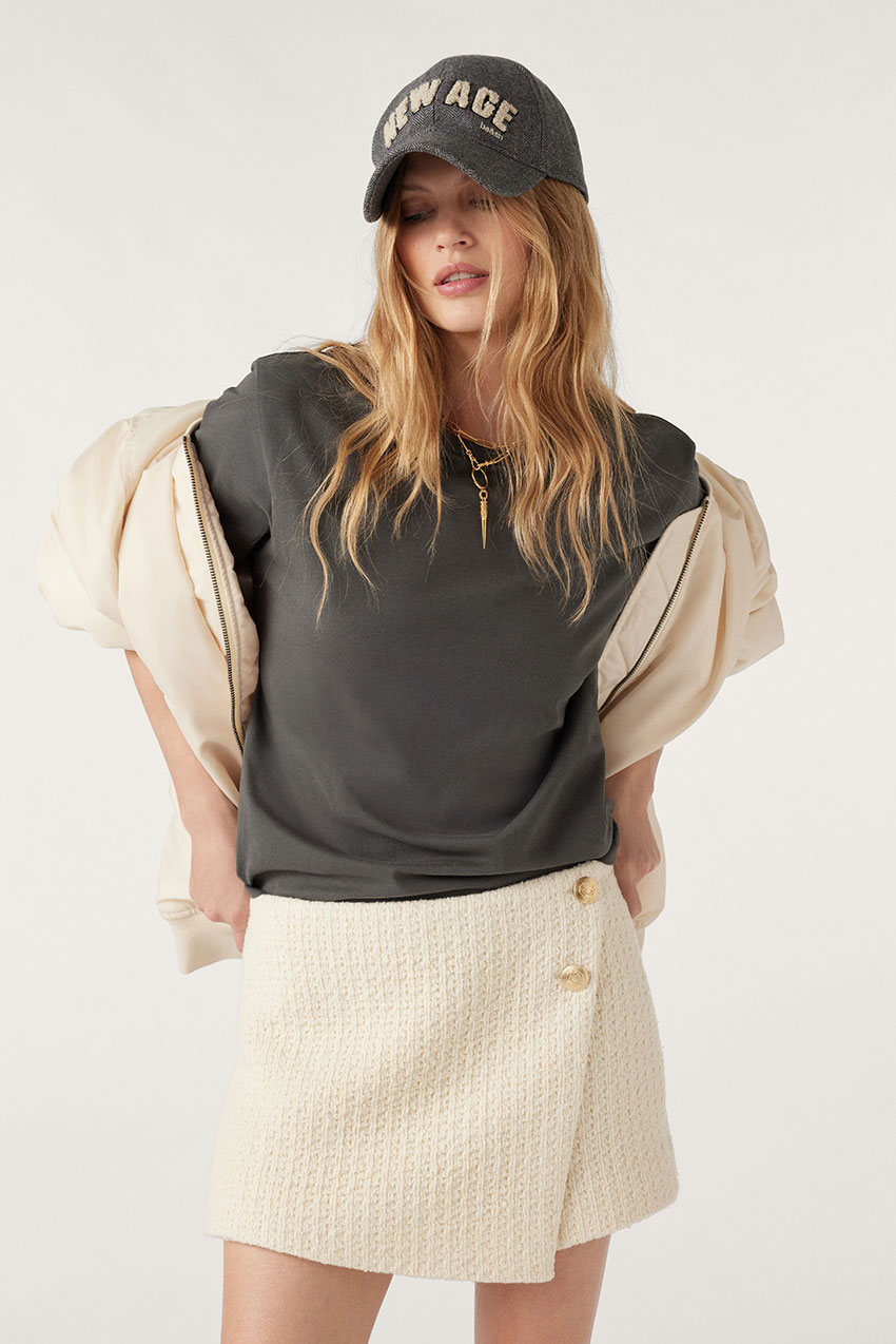 mini-short en tweed Ba&sh