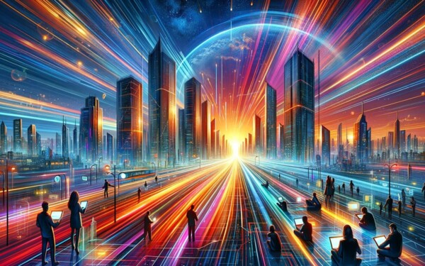 Internet à la vitesse de la lumière : Une percée majeure annonce des téléchargements instantanés