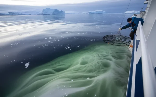 Sous l'Antarctique, des séismes nourrissent des blooms géants de plancton, selon Nature Geoscience