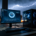 Mise à jour du BIOS sous un orage : pourquoi une coupure peut rendre un PC inutilisable